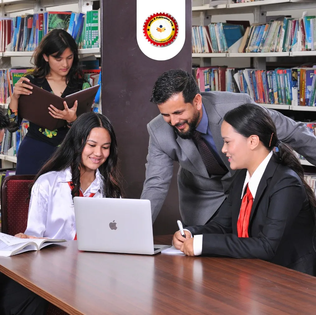 media club in library of RIA +2