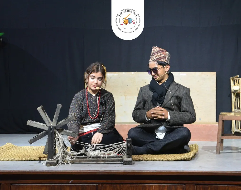 theatre drama performance by RIA +2 students