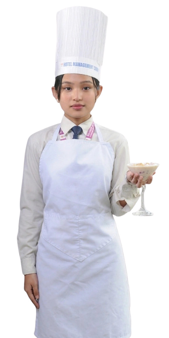 one of our hotel management student